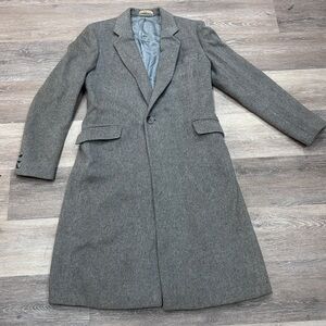 Coraggio Wool‑Cashmere Blend Overcoat – Size 36  (Men’s Small/Medium)